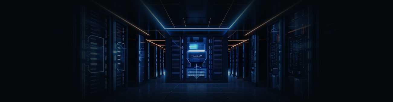 centro de datos del servidor