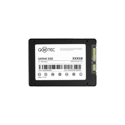 Qootec SATA SSD back side