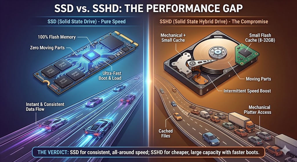 SSD vs Hybrid Hard Drive
